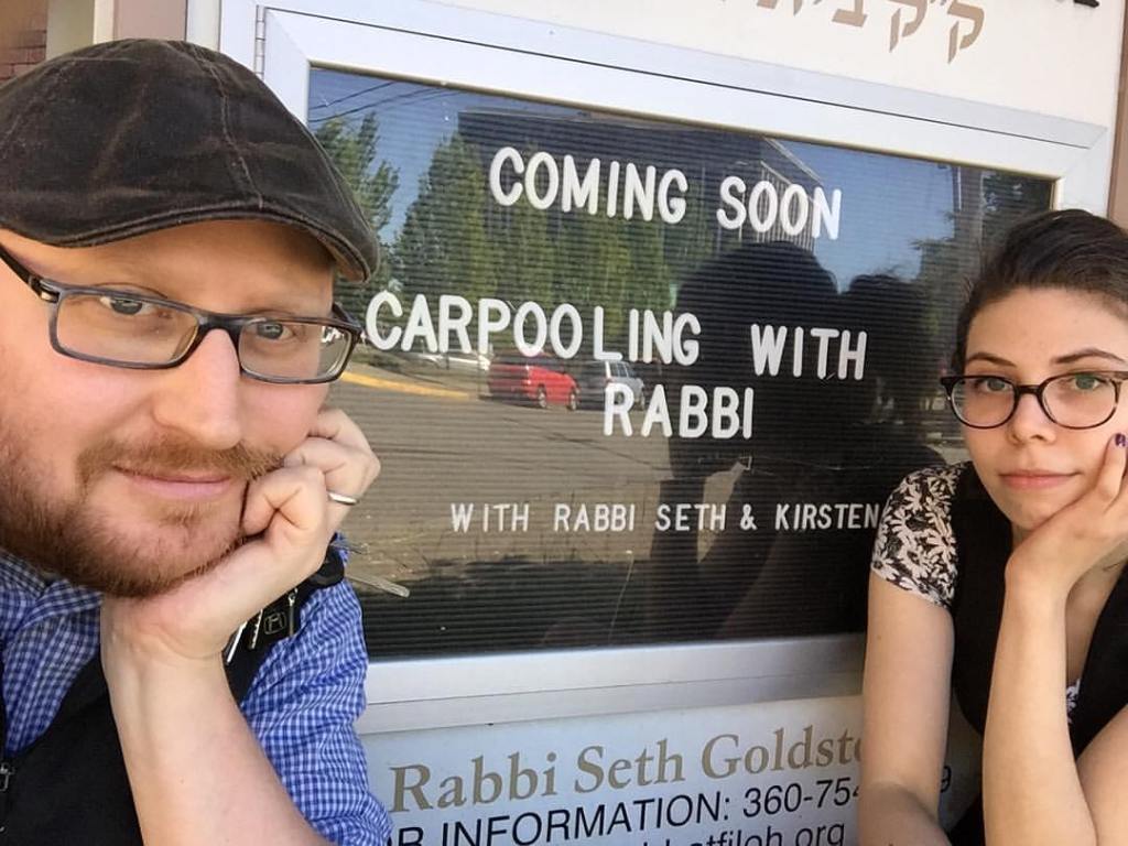 Carpooling with Rabbi